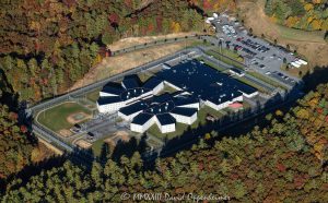 Mountain View Correctional Institution in Spruce Pine, North Carolina Aerial View