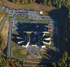 Mountain View Correctional Institution in Spruce Pine, North Carolina Aerial View