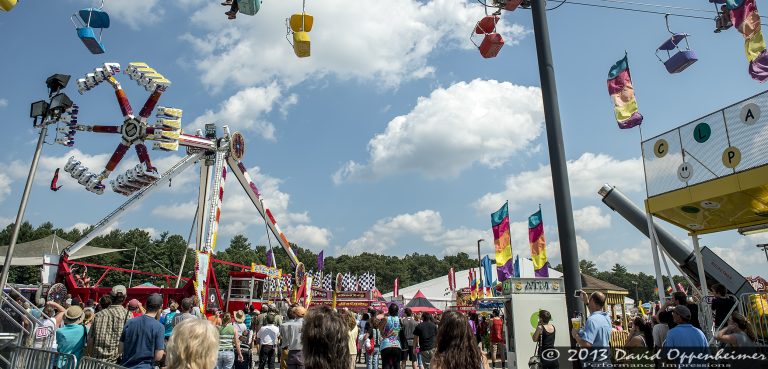 The Rocketman Valencia Human Cannonball at the NC Mountain State Fair