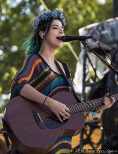 Nanna Bryndís Hilmarsdóttir with Of Monsters and Men