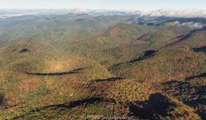 Nantahala National Forest Jackson Count North Carolina Great Balsam Mountains aerial view 7377