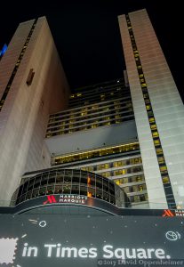 New York Marriott Marquis in Times Square in NYC
