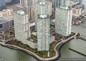 Newport Tower Suites Aerial Photo