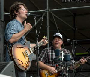 Luther Dickinson and Chris Chew with the North Mississippi Allstars