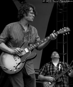 Luther Dickinson and Chris Chew with the North Mississippi Allstars