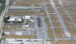 North Perry Airport in Pembroke Pines, Florida Aerial View