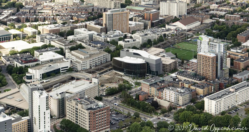 Northeastern University Campus Aerial