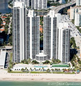 Ocean Two Condo aerial Sunny Isles Beach 9249 scaled