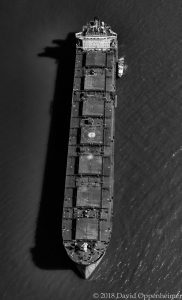 Oil Tanker Ship Aerial