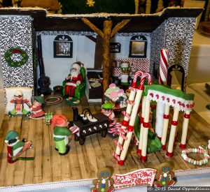 National Gingerbread House Competition at The Omni Grove Park Inn - Santa's Sweatshop