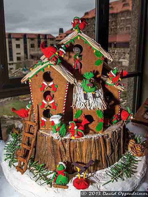 The Omni Grove Park Inn National Gingerbread House Competition