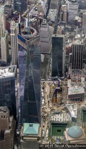 One World Trade Center and National September 11 Memorial & Museum Aerial Photo