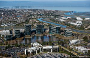 Oracle Corporation Headquarters Buildings in Redwood City