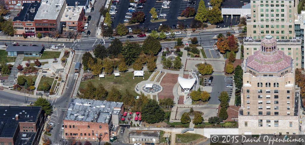 Pack Square Park in Asheville