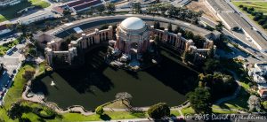 Palace of Fine Arts Theatre Aerial Photo
