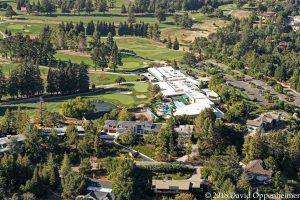 Palo Alto Hills Golf Country Club Aerial