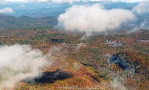 Panthertown Valley Jackson County North Carolina aerial view 8306