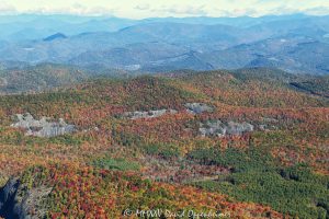 Panthertown Valley Nantahala National Forest aerial view 8236