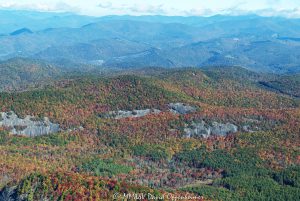 Panthertown Valley Nantahala National Forest aerial view 8240