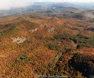 Panthertown Valley Nantahala National Forest aerial view 8252