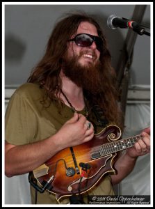 Paul Hoffman with Greensky Bluegrass at Bonnaroo Music Festival