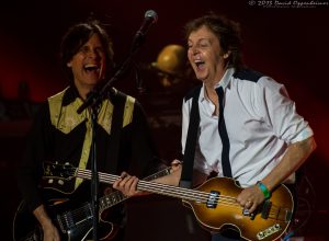 Rusty Anderson and Paul McCartney