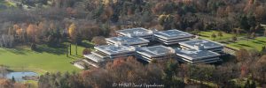 PepsiCo Corporate Headquarters in Purchase, New York Aerial View