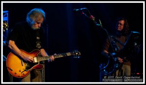 Bob Weir and John Kadlecik with Furthur on 3/13/2011 in New York City at Best Buy Theater