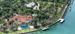 Phillip Frost's Estate at 21 Star Island Dr Miami Beach Aerial View