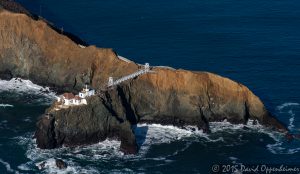 Point Bonita Lighthouse Aerial Photo