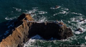 Point Bonita Lighthouse Aerial Photo