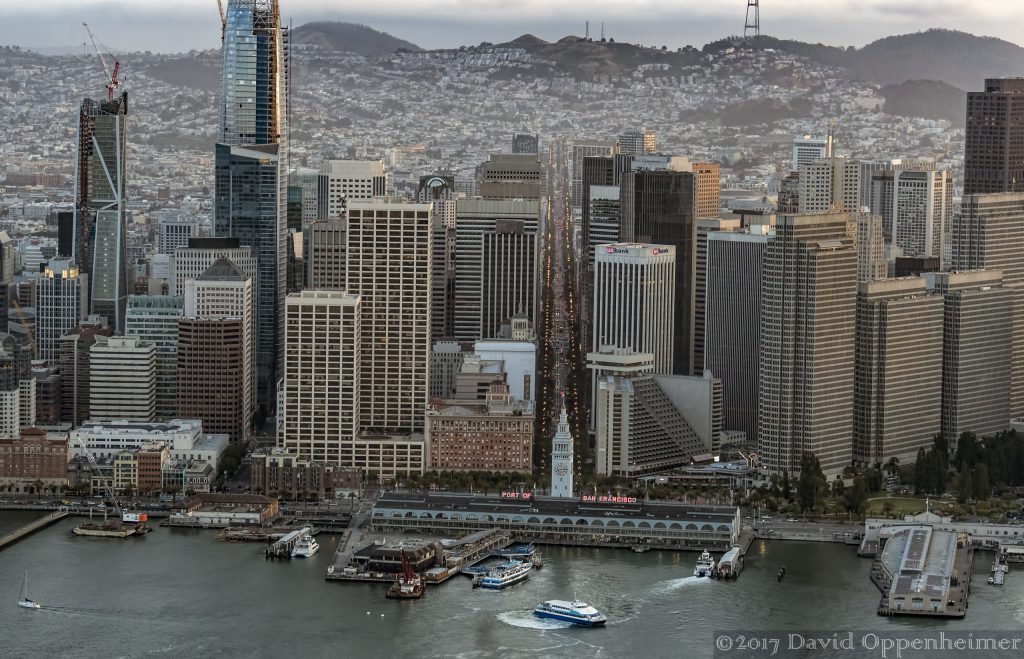 Port of San Francisco and Downtown Financial District