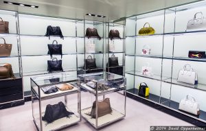 Prada Handbags at Fifth Avenue Store in NYC