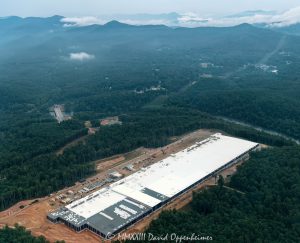 Pratt & Whitney Asheville Turbine Airfoil Manufacturing Plant Aerial View