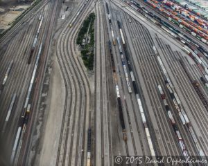 Chicago Railyard Aerial Photo - The Belt Railway Company of Chicago