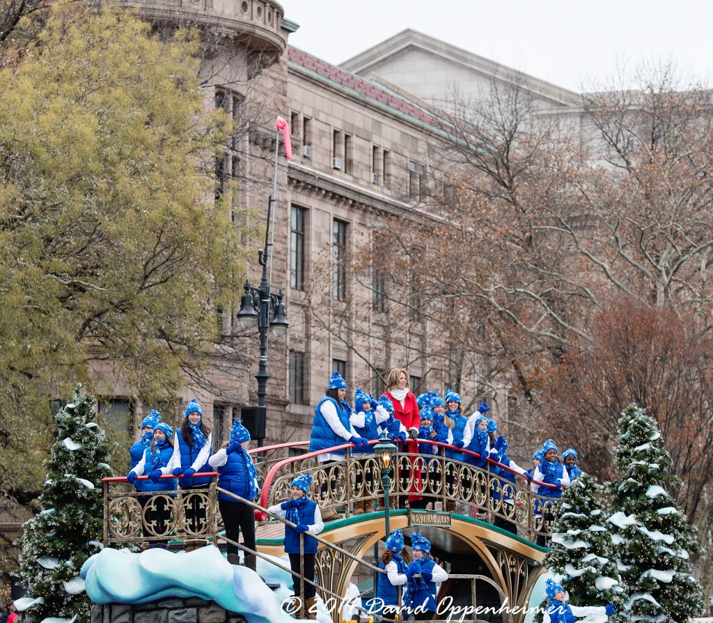 Renee Fleming on Central Park Float at Macy’s Thanksgiving Day Parade