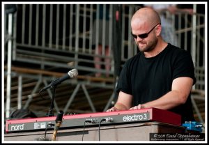 Richard Vogel with Galactic at Bonnaroo