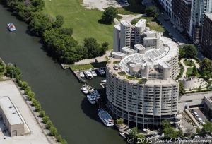 Rivercity Condominiums Chicago Aerial