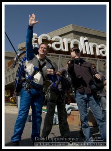 Rocketman Dan Schlund & Jeff Habberstad at ActionFest Stunt Show