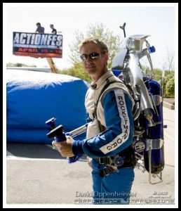 Rocketman Dan Schlund at ActionFest Film Festival Stunt Show