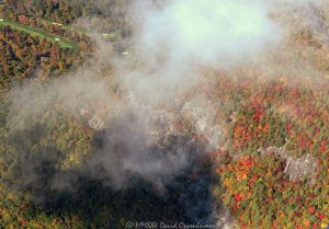 Rocky Mountain Chattooga Ridge Sapphire North Carolina autumn colors aerial view 8330