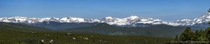 Rocky Mountain National Park Panorama