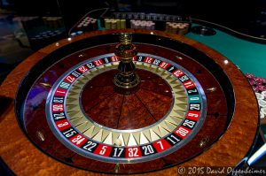 Roulette Table at Harrah's Cherokee Casino Resort and Hotel
