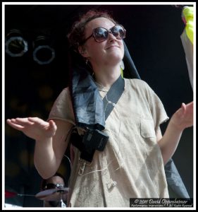 Annakalmia Traver with Rubblebucket at Gathering of the Vibes