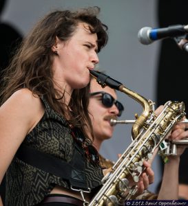 Annakalmia Traver and Alex Toth of Rubblebucket