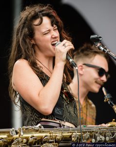 Annakalmia Traver and Alex Toth of Rubblebucket