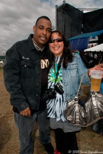 Russell Batiste Jr. Backstage with The Funky Meters