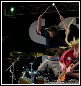 Ryan Berty on Drums with SOJA at All Good Festival 2010