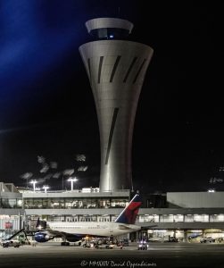San Francisco International Airport SFO Airport Control Tower San Francisco International Airport Air Traffic Control Tower ATC in San Francisco, California aerial view - © 2024 David Oppenheimer - Performance Impressions photography archives - https://performanceimpressions.com San Francisco International Airport, airport, SFO, ATC, SFO Airport Control Tower, Airport Control Tower, tower, Art Deco, architecture, tower, night, IFR, aviation, airport tower, air traffic, air traffic control tower, control tower, terminal, new, ATCT, Fentress Architects, FAA, San Mateo County, San Francisco, Bay Area, San Francisco Bay Area, KSFO, tarmac, aviation, California, David Oppenheimer, color, horizontal, United States, 1-13985601741,