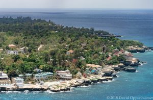 Samsara Cliff Hotel in Jamaica Aerial Photo